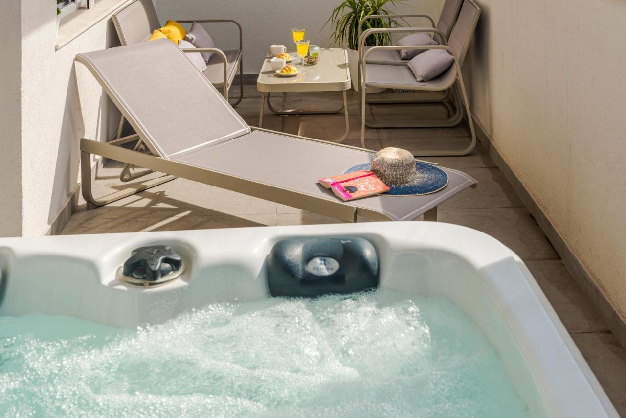 New Deluxe Jacuzzi Apartment Ana ดูบรอฟนิก ภายนอก รูปภาพ